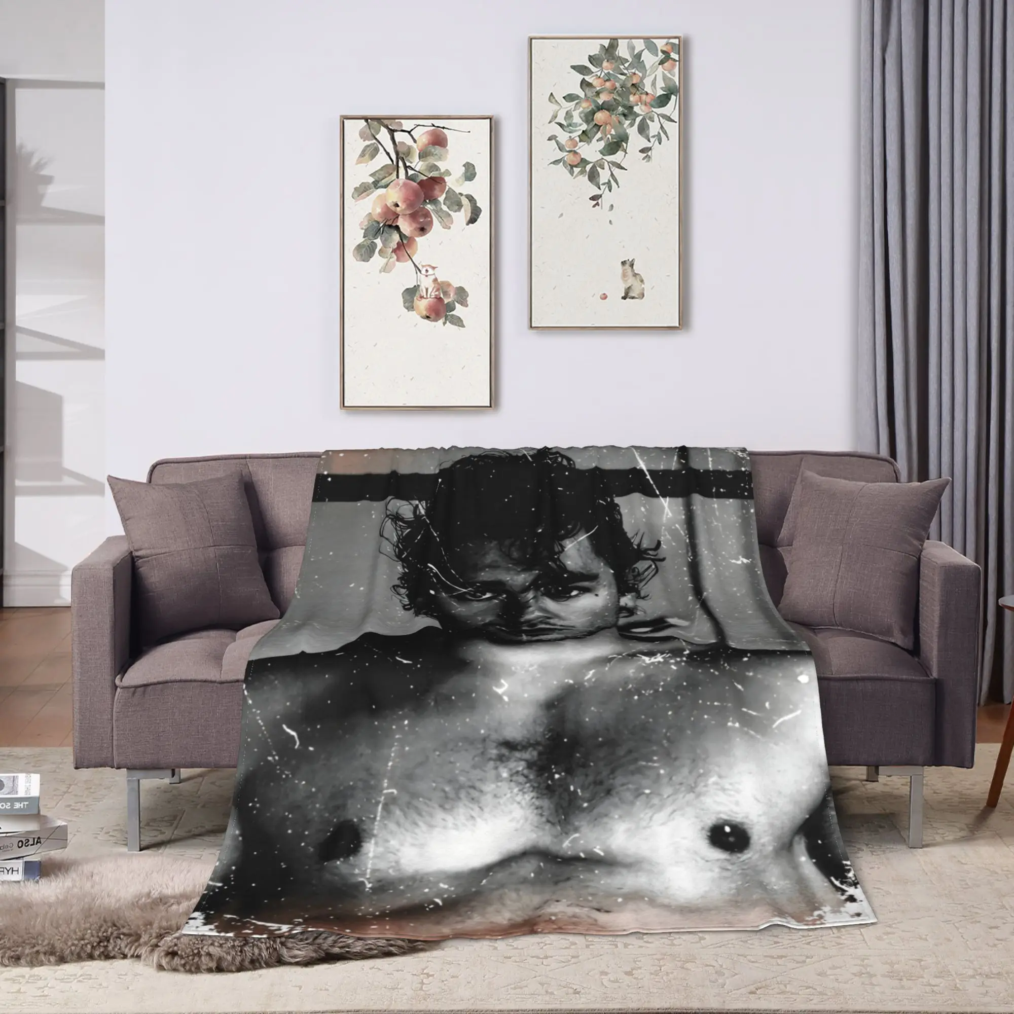 2026 New Campus Briar Garrett Graham 44 Warm Comfy Blanket For Bedroom  Aesthetic Throw Winter Travel Office Flannel Bedspread