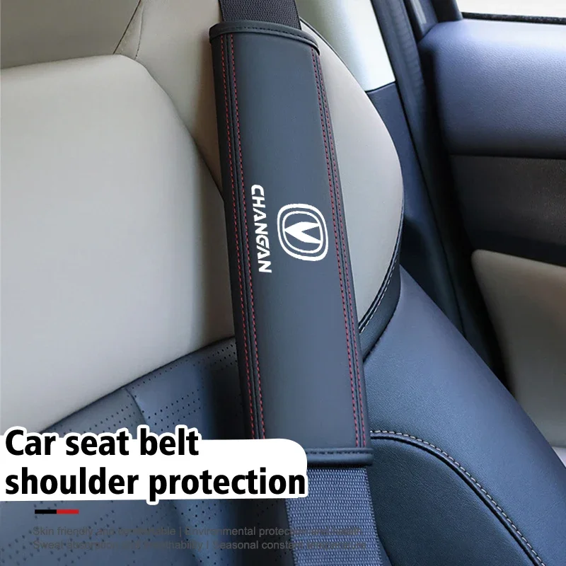 Car Safety Strap Shoulder Pad Soft Protective Sleeve for Changan Alsvin CS15 Eado CS95 CS35 Raeton Vehicle Interior Accessory