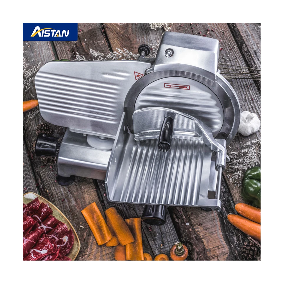 

HBS220A Heavy Duty Semi Automatic Frozen Meat Slicer 9'' Commercial Use