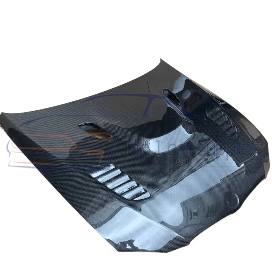 3 Series E92 M3 V-type top-grade material true carbon fiber bumper engine hood