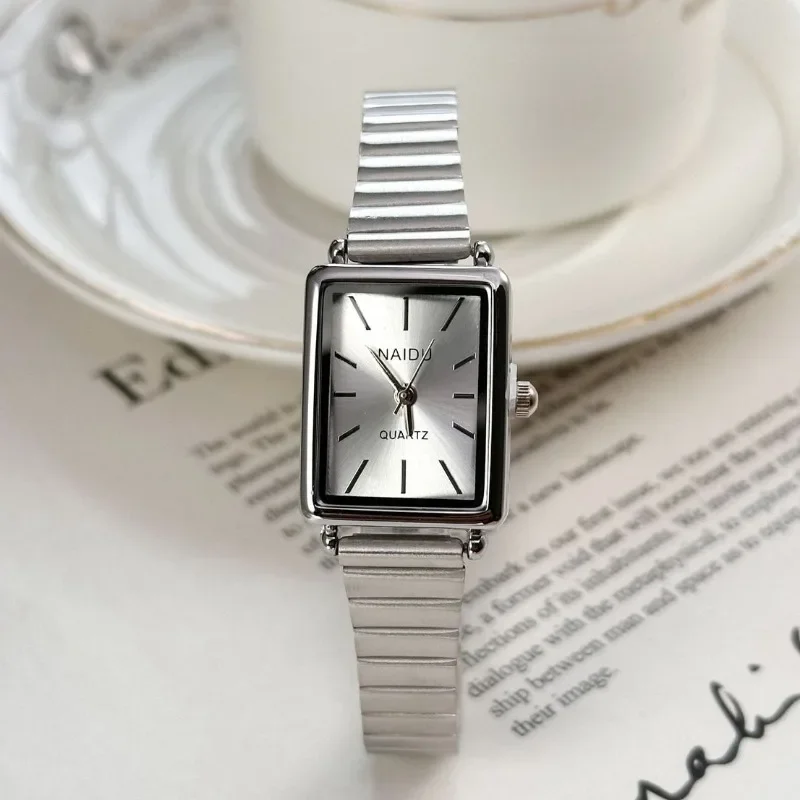 2024 New Women Watch Stainless Steel Belt Quartz Watch Luxury Ladies Quartz Wristwatch Dropshipping Relojes Para Mujer