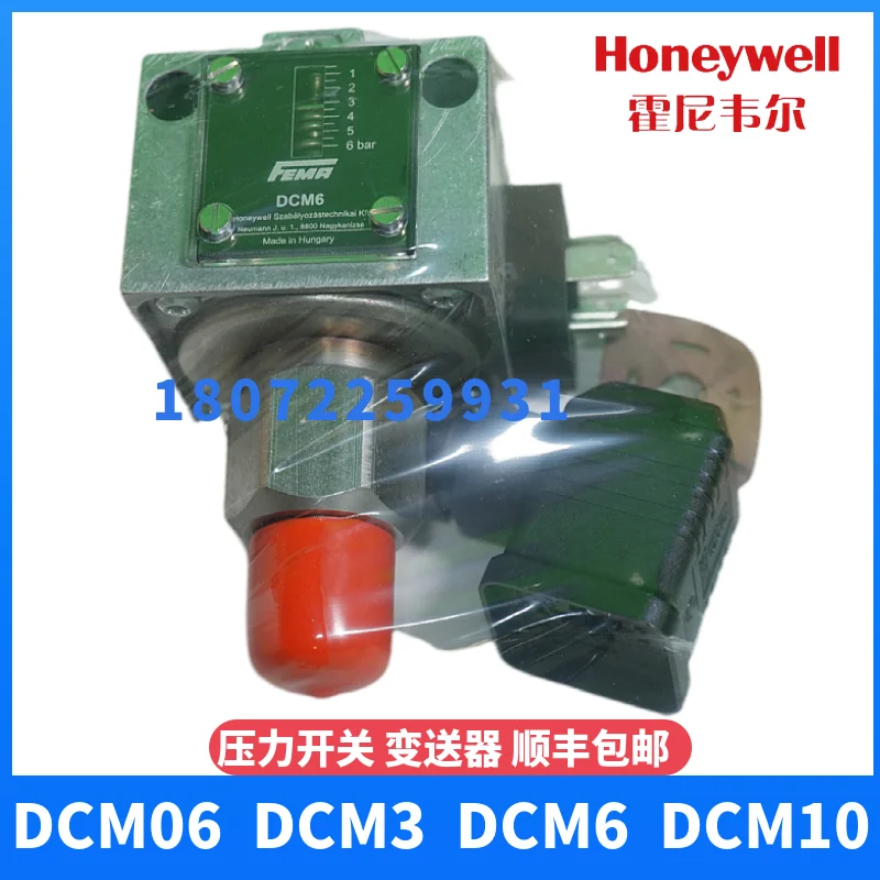 Honeywell DCM3 Pressure Switch 0.5-2 Bar FEMA Pressure Sensor