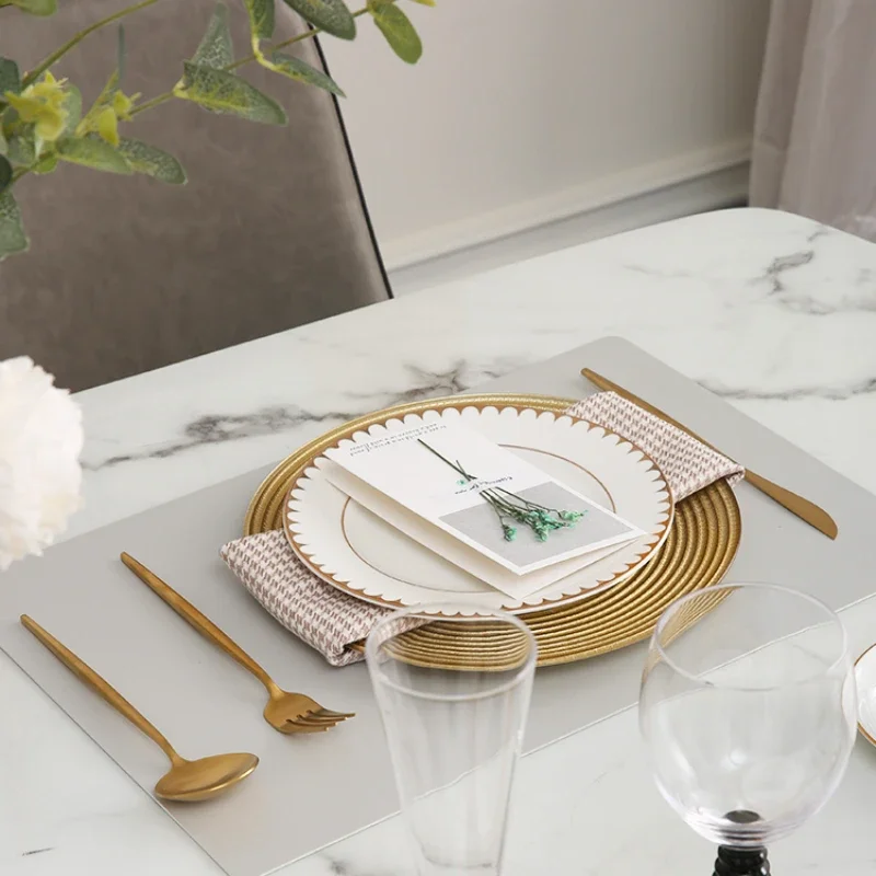 

Modern Luxury Full Tableware Western European Style Tableware Set Dinner Serving Platos De Cena Full Porcelain Tableware Sets