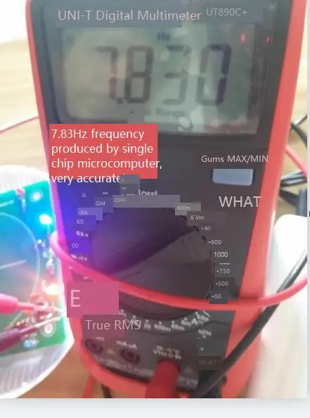 Schumann Wave Generator 7.83H Earth Resonance Frequency Helps Sleep Improve Water Quality and Health