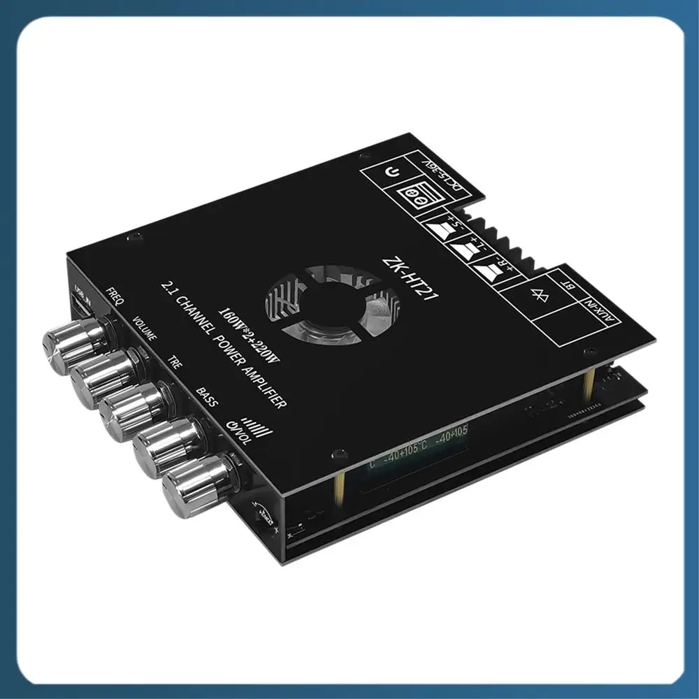 

Y22A-ZK-HT21 Модуль цифрового усилителя мощности Bluetooth 2,1-канальный TDA7498E