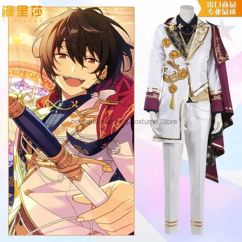 

Anime Game Suit Idol Dream Festival 2 Knights Little Romance Shuken Rin'yu Cosplay Costume Presale