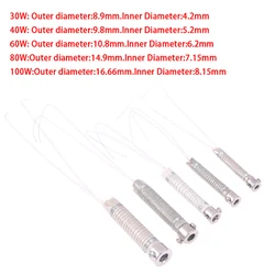 30/40/60/80/100W Durable Electric Soldering Iron Core External Heating Element Replacement Weld Equipment Welding Tool New