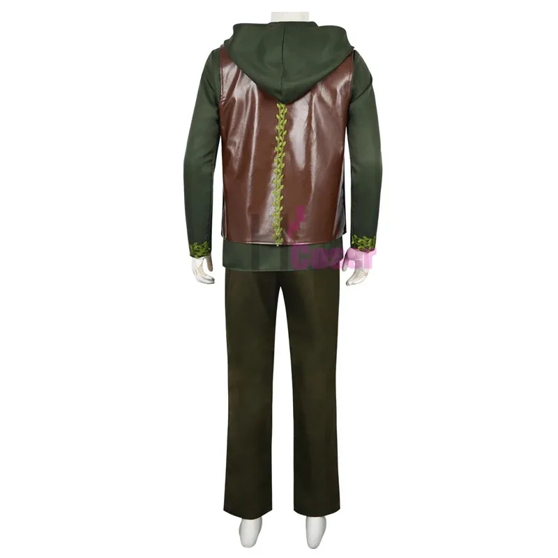 

Аниме Дракон Гикавка Косплей Костюм Мужская Зеленая Футболка Брюки Коричневый Жилет Костюм Хэллоуин Наряд Средневековая Ренессанк Одежда Викингов