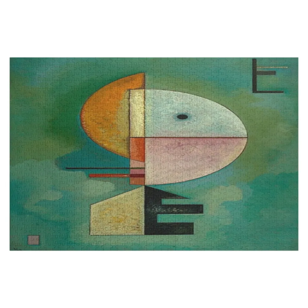 Wassily Kandinsky Upward,famous paintig Jigsaw Puzzle For Children Custom Photo Wooden Adults Personalized Gift Married Puzzle
