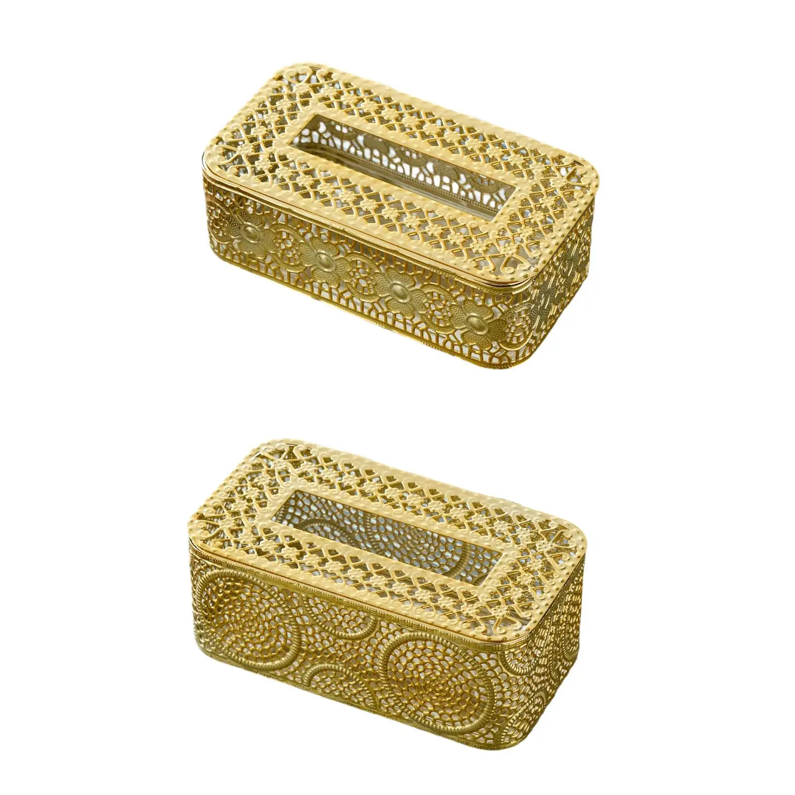 

Tissue Holder Luxury Tissue Dispenser Box for Restroom Living Room Office