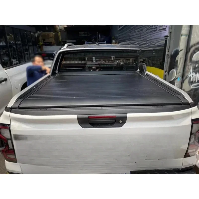 Auto Parts Aluminum Hard Retractable Pickup Bed Tonneau Cover Exterior Modification Accessories