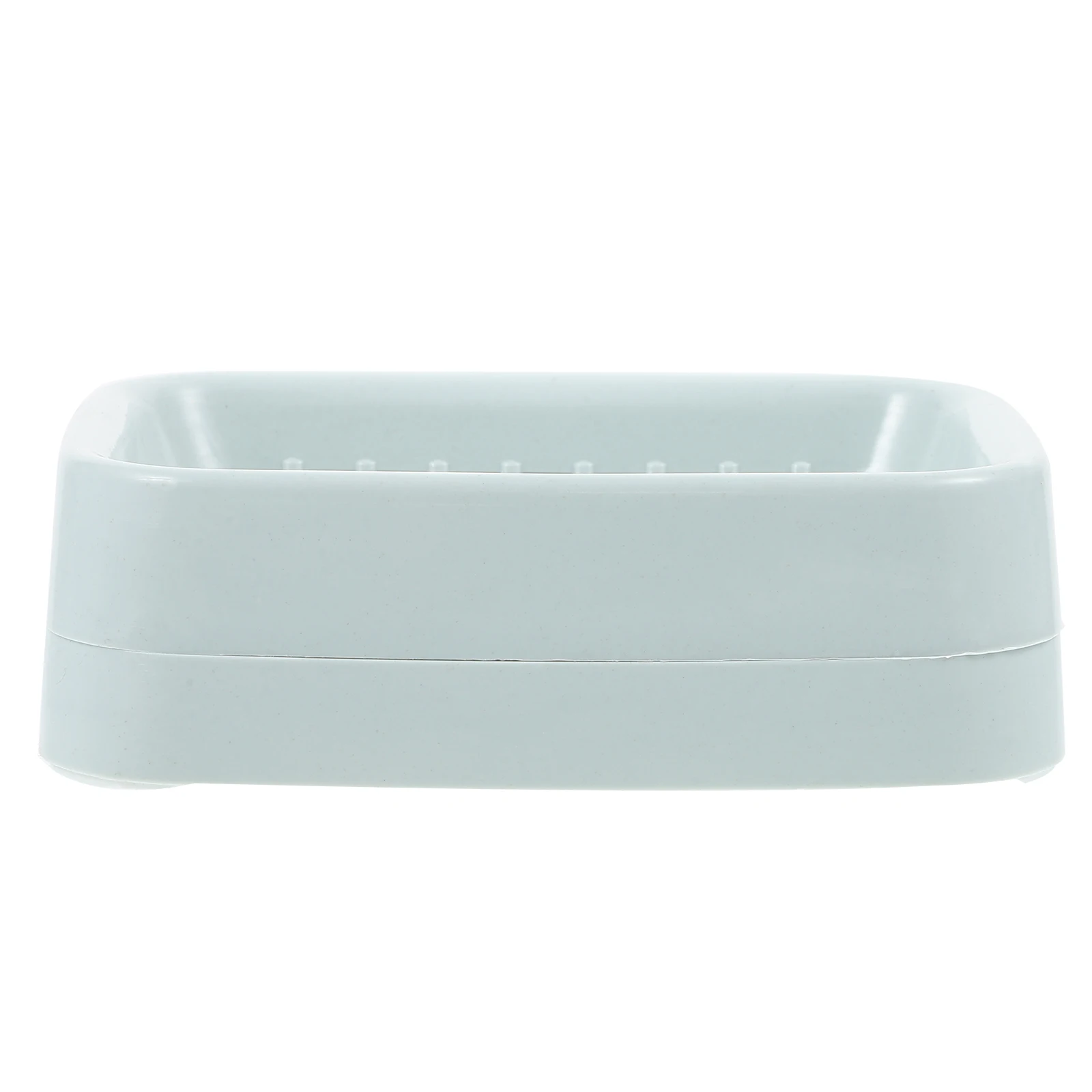 

Creative Double Layer Holder Drain Box Eco-Friendly Pp Soap Drying Tray Container Better Draining Design Lightweight
