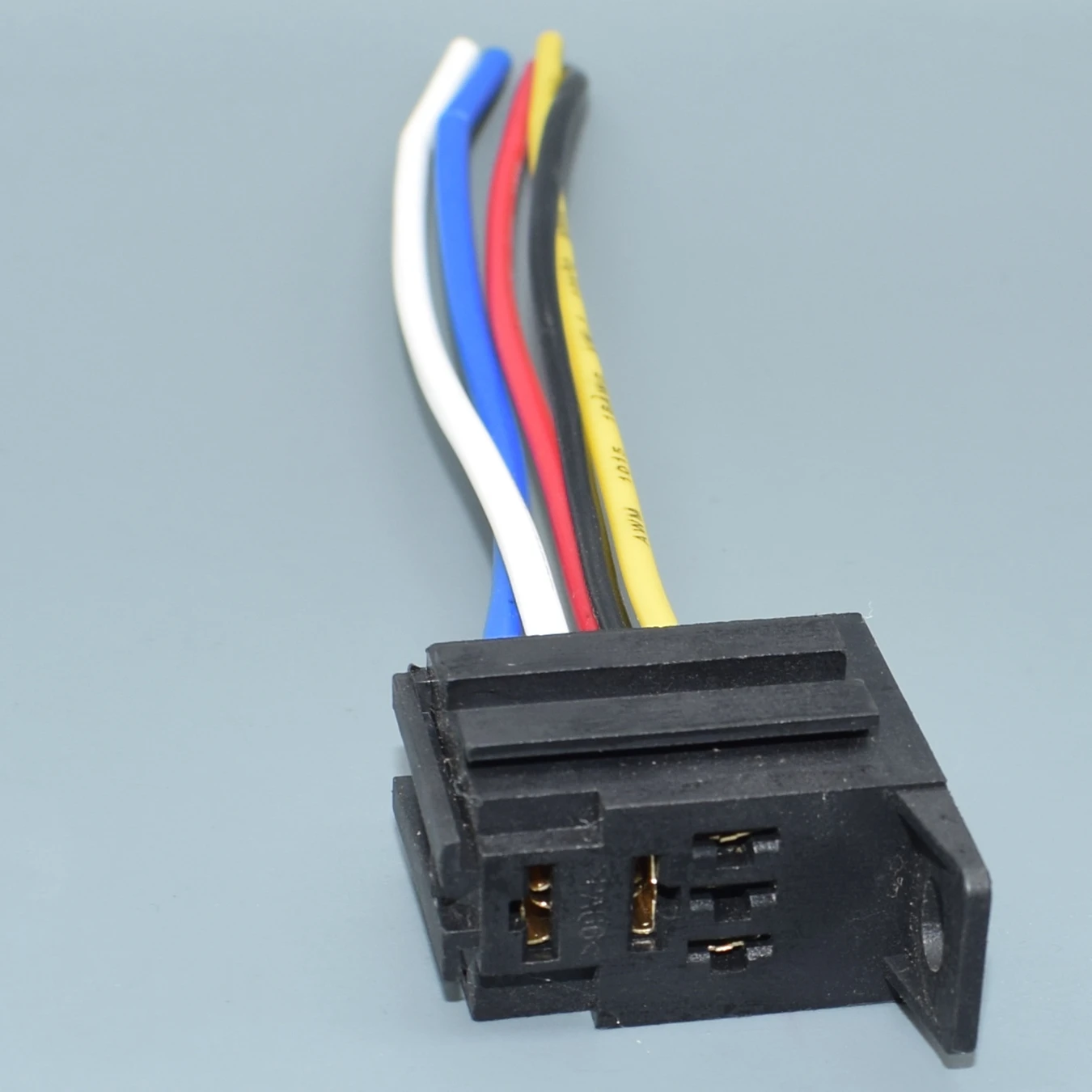 4pin 5pin Relay Socket 12V 30A Harness for Universal Vehicles External Electrical Wiring Repair car connector