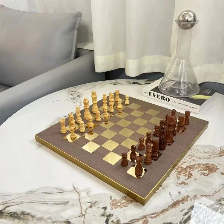 Chess Children Student Adult Chess Board Chess Model Room Study Decorative Ornament