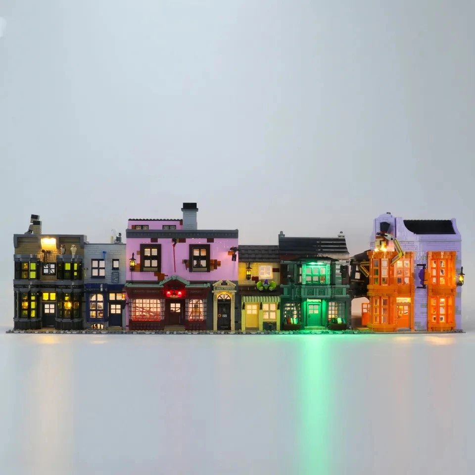 

LED lighting kit building 75978 Compatibility 70071 Diagon Alley (Only The Light)