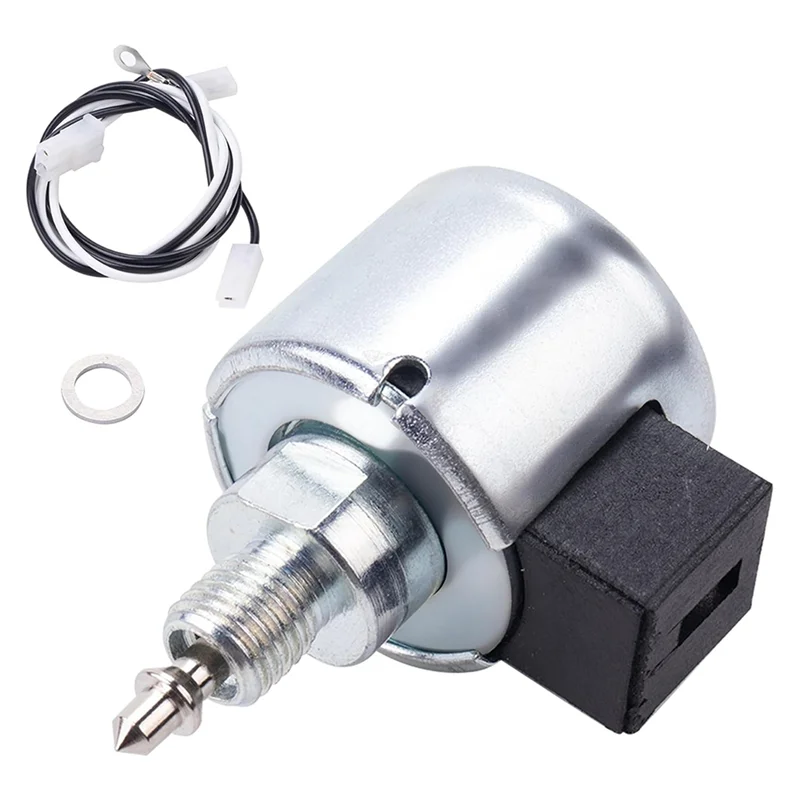 

2X 846639 Соленоид отключения топлива, подходящий для двигателя B Riggs & Stratton для газона и садового оборудования 694393 33R877-0032-G1-A68E