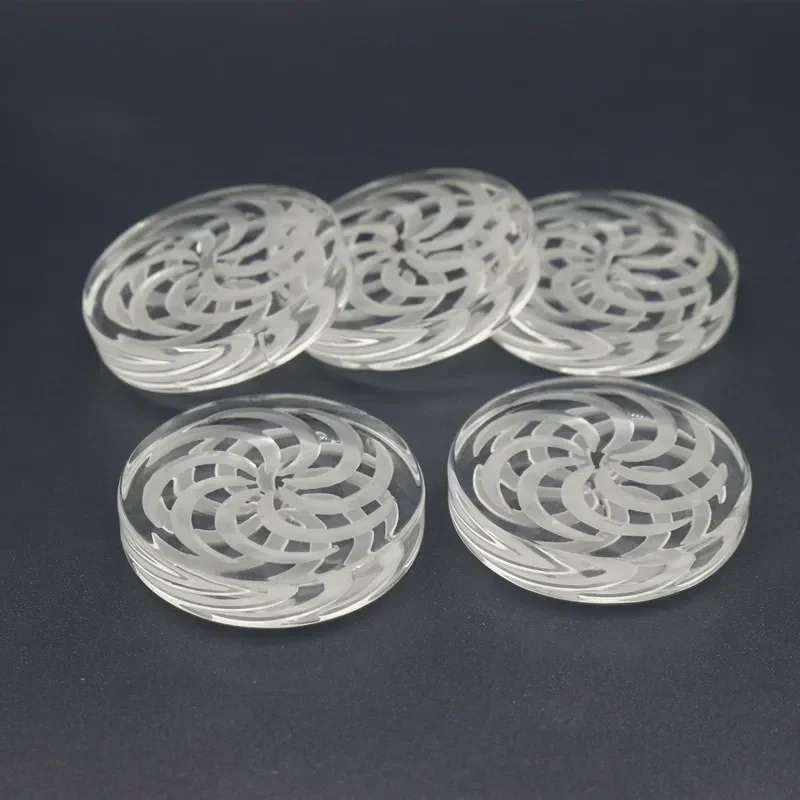 40mm Glass Spinning Cap Hat Caps view 6