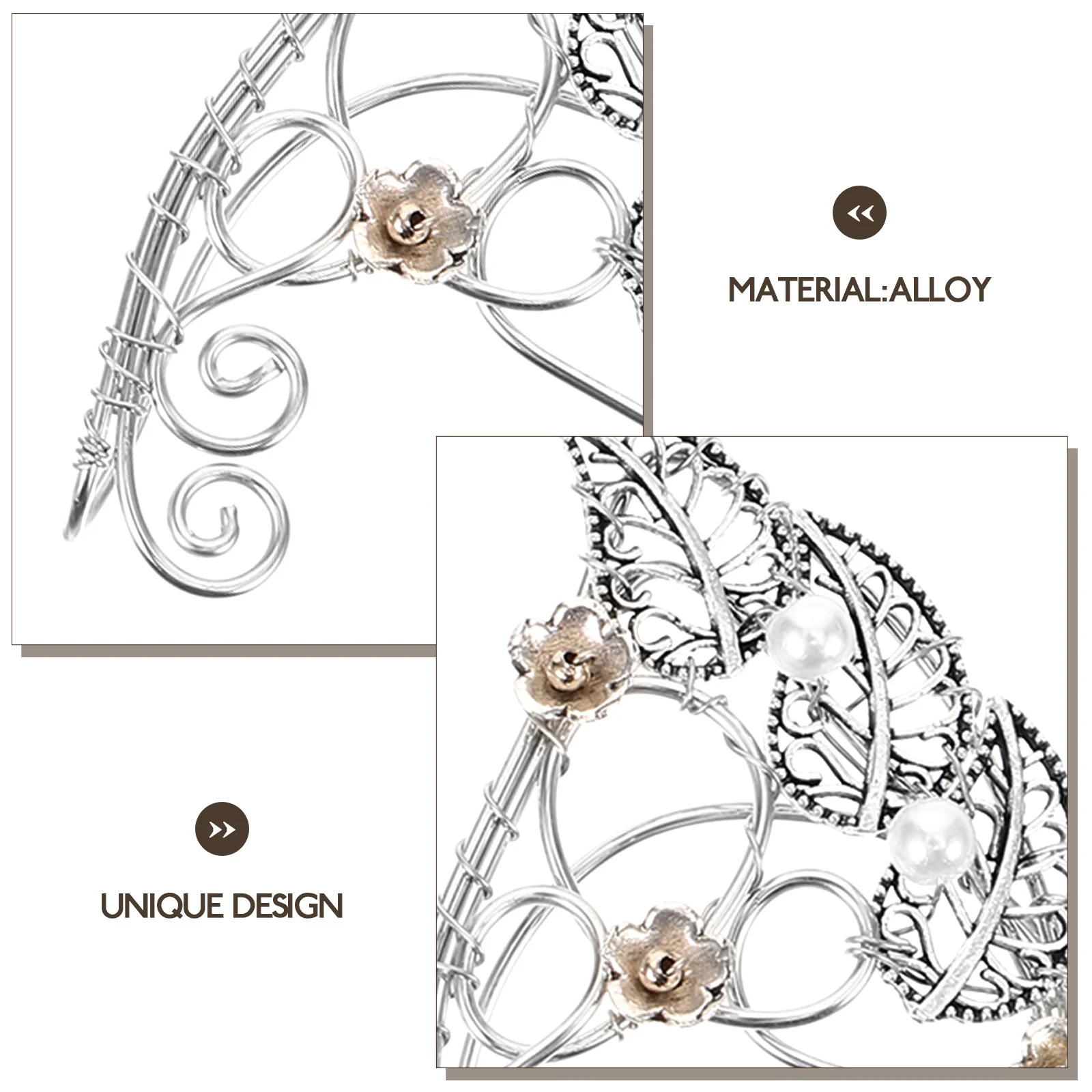 

1 Pair Ear Cuffs For Women Non-Piercing Fairy Earrings Clip On Dainty Ear Wrap Cuff Fashion Jewelry Gift Party Cosplay Accessory