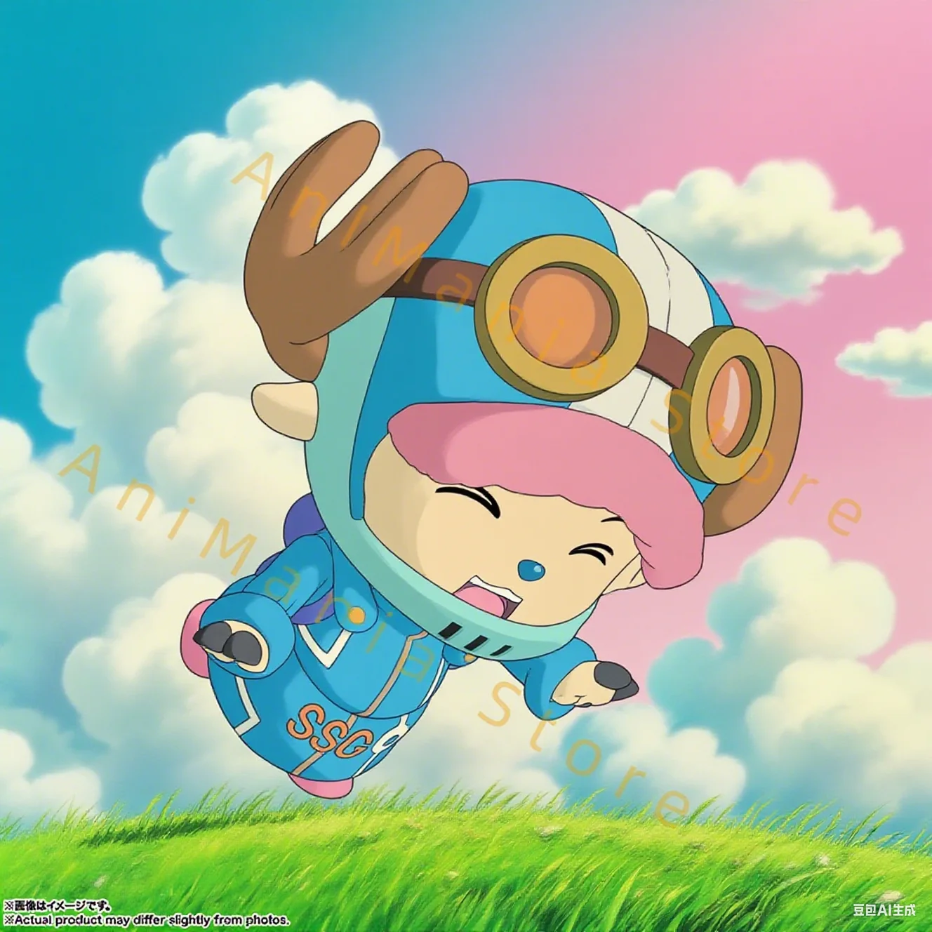 

Bandai One Piece Anime Figure SHF Chopper Future Island Egghead Action Figures Collectibles High Poseability Toys For Boys Gift