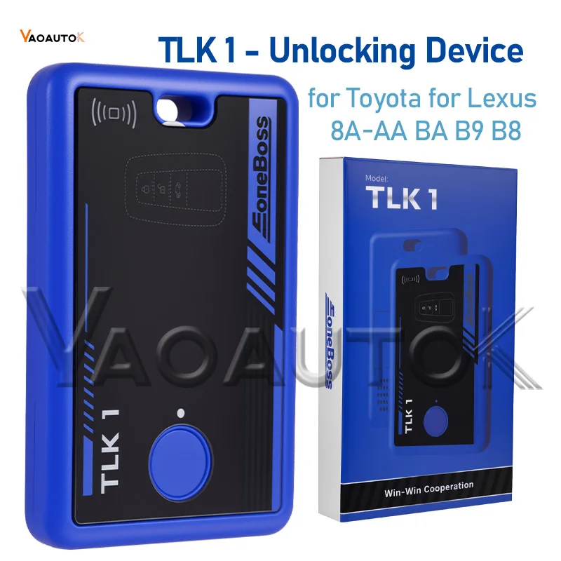 

TLK 1 EONEBOSS Key Unlock Device for Toyota Lexus 8A-AA BA B9 B8 Remote Fob Reuse Tool No Solder Direct Match Reset Programmer