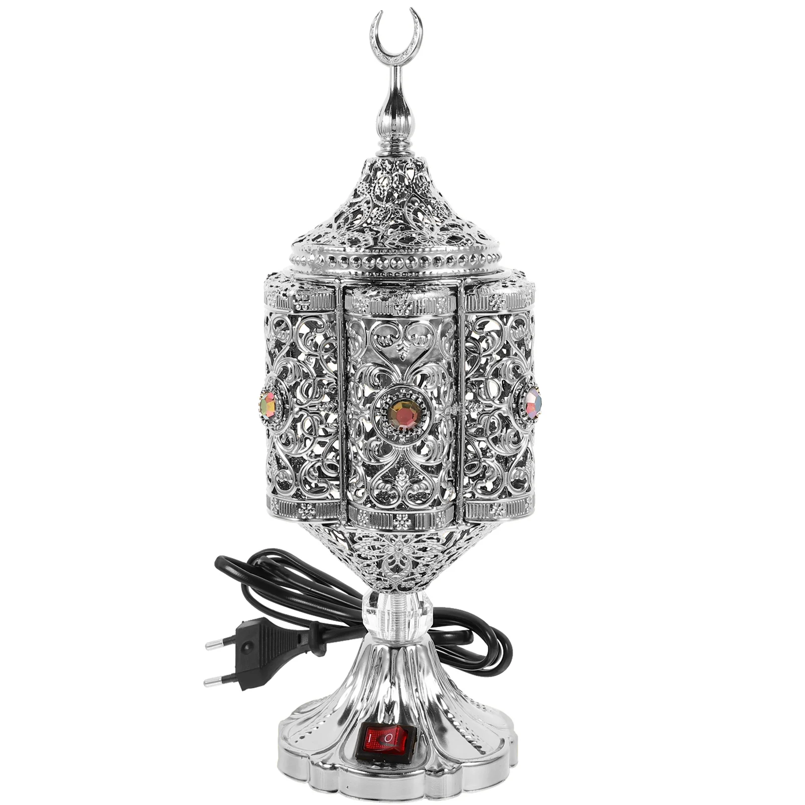 

Electric Incense Burner Metal Aroma Stove Desktop Burner Decorative Plug in Vintage Aroma Incense Holder Electric Censer Holder