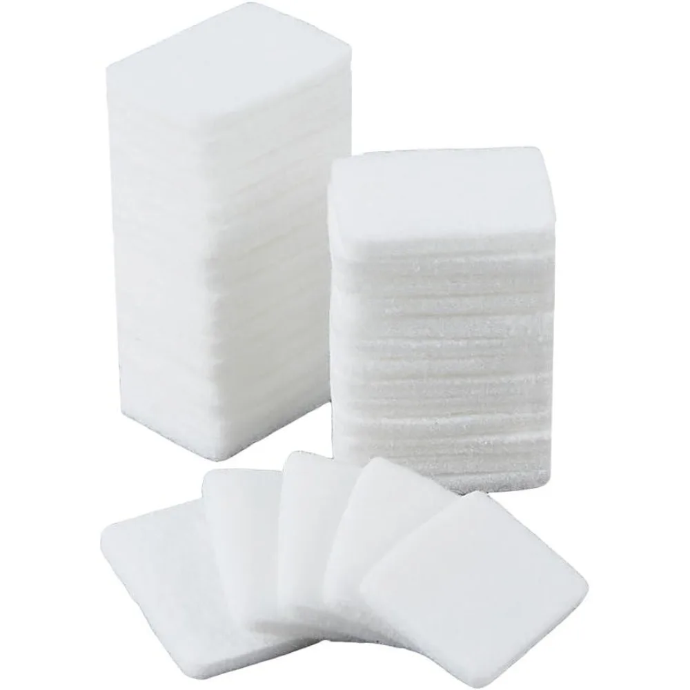 50Pcs Essential Oil Refill Pad 1.2x0.88inch Diffuser Unscented Refill Pads Diffusers Oil Pads Perfume Replacement Pads