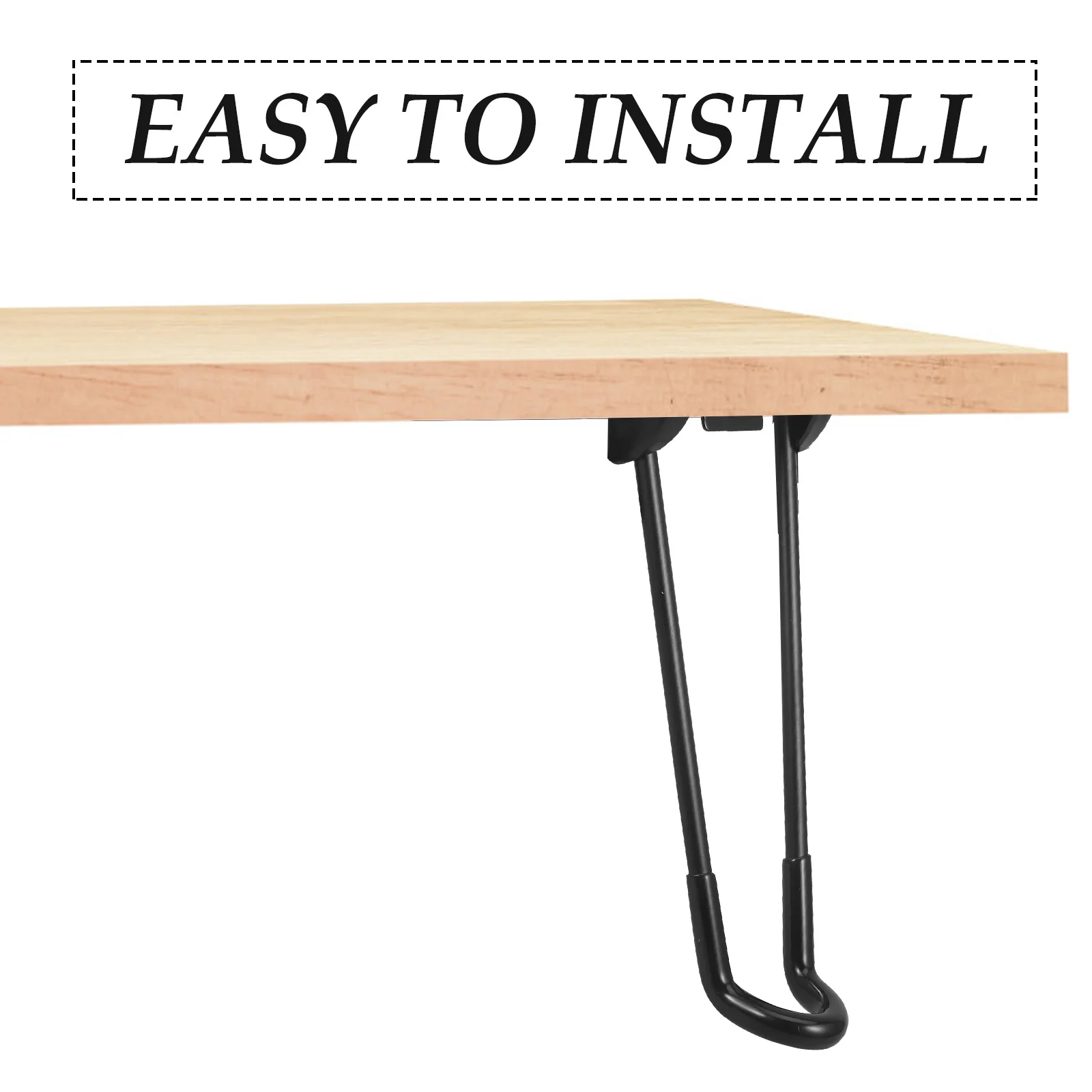 

1 set 1 Set Of Folding Heavy Duty Metal Foldable For Furniture Coffee Table Kitchen Desk Legs End Table Furniture Legs