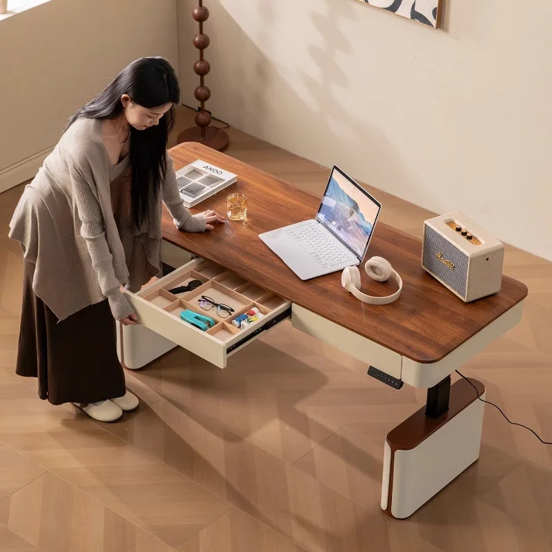 

Modern multifunctional lifting desk Room desks gaming table computer desk office tables study desks furniture 120 140 160 180 cm