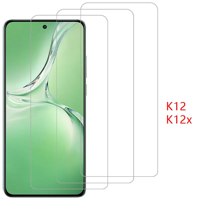 screen protector for oppo k12 k12x protective tempered glass on oppok12 k 12 x 12x 12k 5g phone film glas 9h opo opp oppa appo