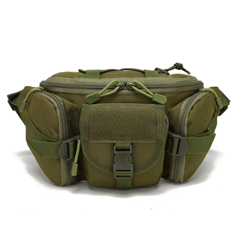 

Outdoor Camouflage Military Tactical Shoulder Chest Bag Molle Waist Bag Camping Hiking Wasit Pouch Fanny Pack