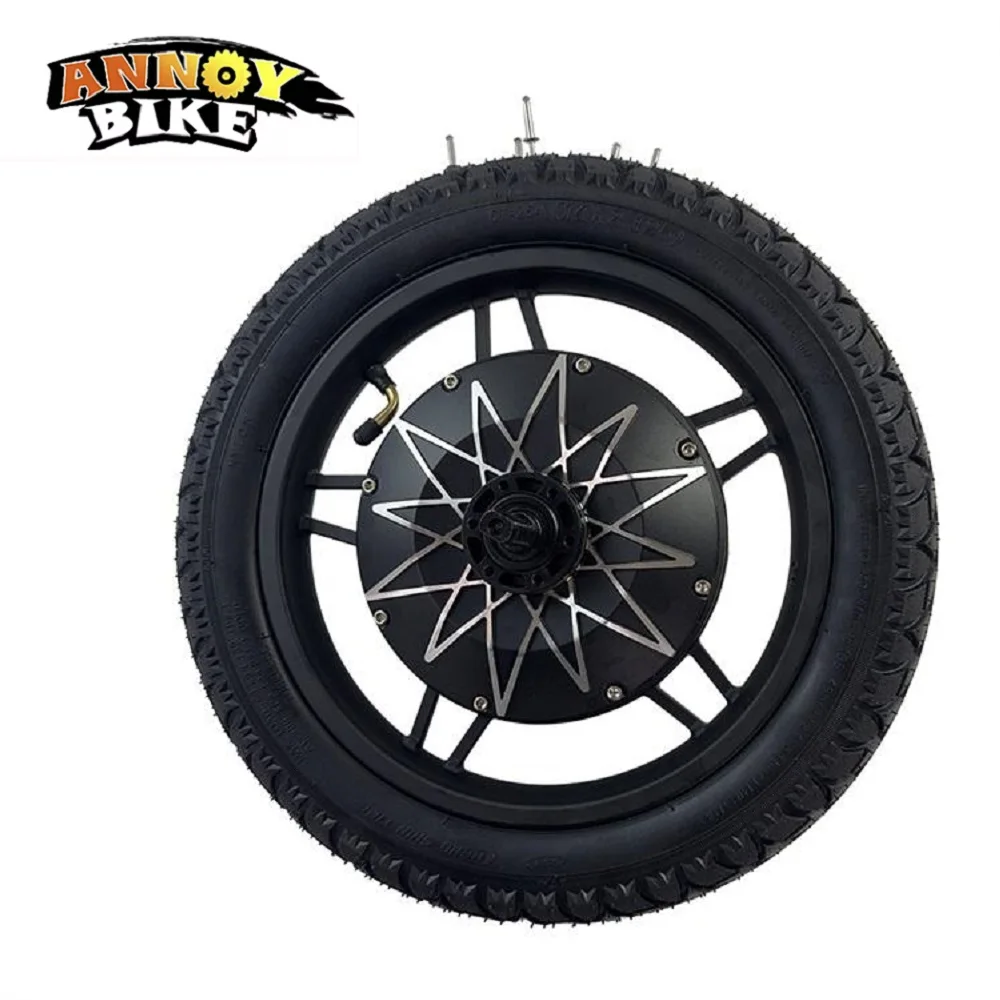 Motor sin escobillas para patinete eléctrico 48-72V 1500W 3500W 5000W 14 pulgadas, accesorios para patinete eléctrico, motor de rueda para Ebike con neumático