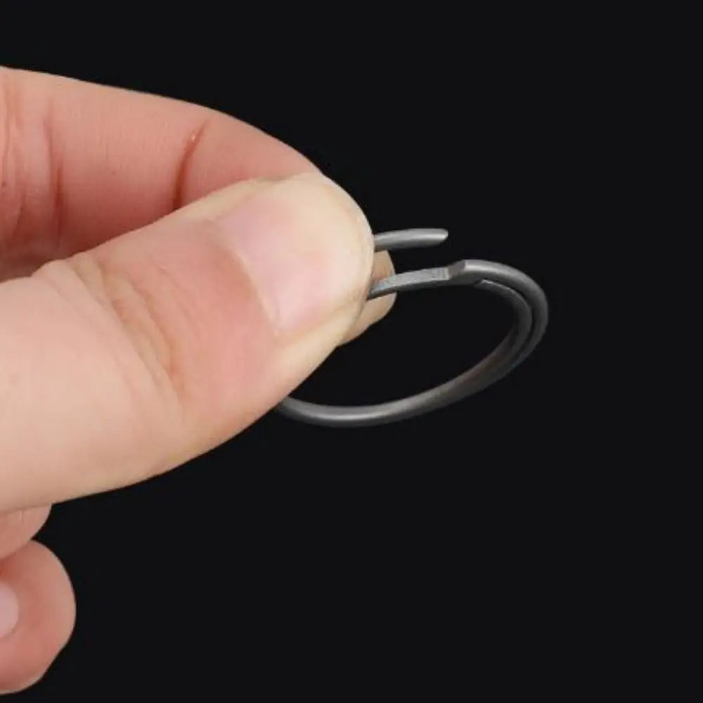 

2 шт., брелоки из настоящего титанового сплава, 10/20/28 мм, 10 стилей, брелки с пряжкой, подвеска, супер легкий мужской подарок для творчества