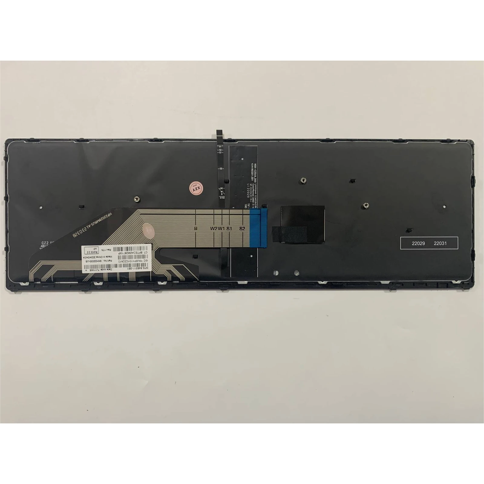 

for HP ZBook 15 G4 17 G3 17 G4 15 G3 Laptop keyboard US Layout