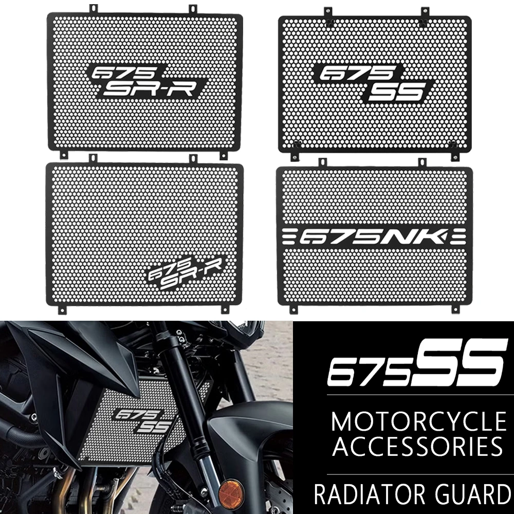 Motorcycle Radiator Water Cooler Grille Guard Cover Protector Parts FOR CFMOTO 675SR-R 675SS 675NK 675 SRR NK SS 2024 2025 2026