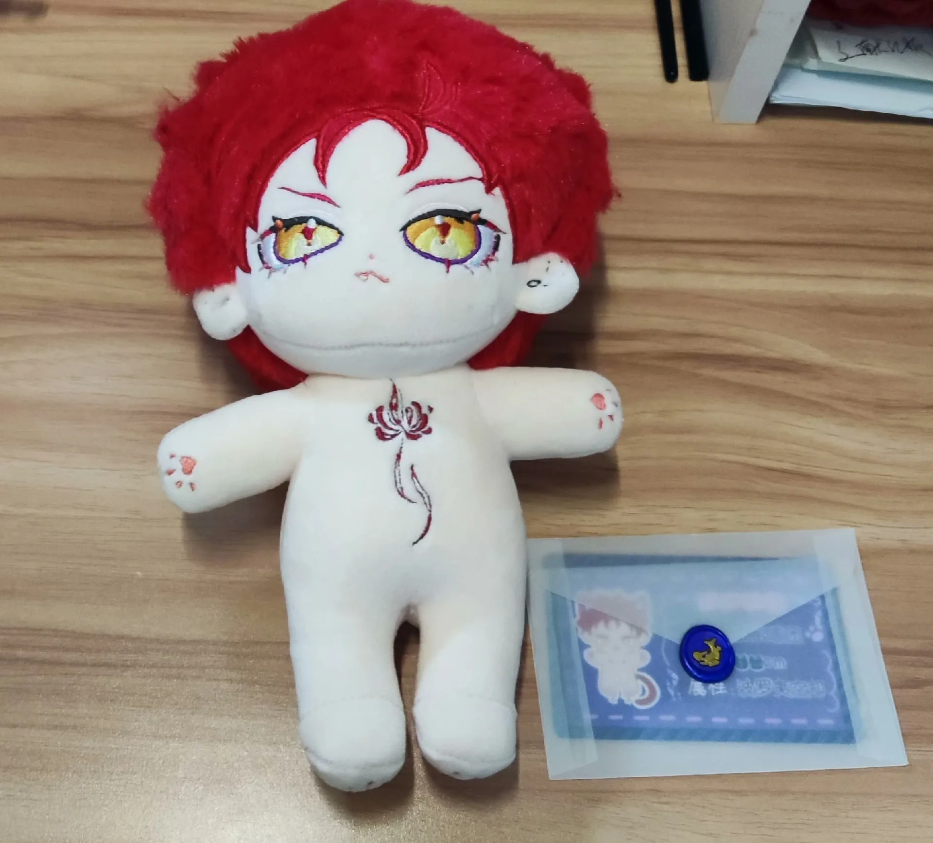 

In Stock Game Hypnosis Mic -Division Rap Battle- 20cm Harai Kūkō Plushie Figure Models Mascot Doll Toys