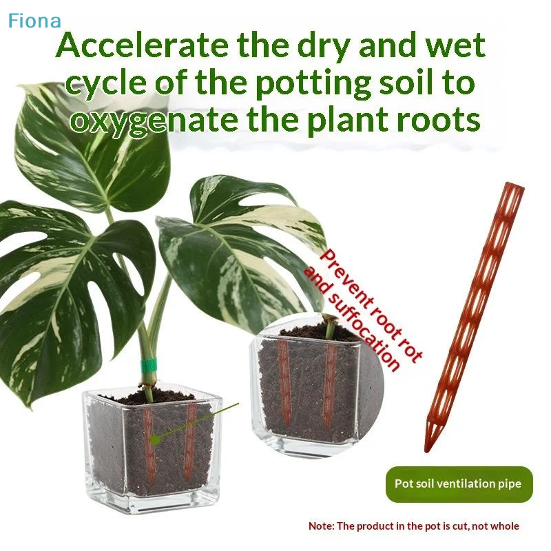✔Reusable Plant Soil Aeration Tubes, Root Care Ventilation Sticks to Prevent Root Rot