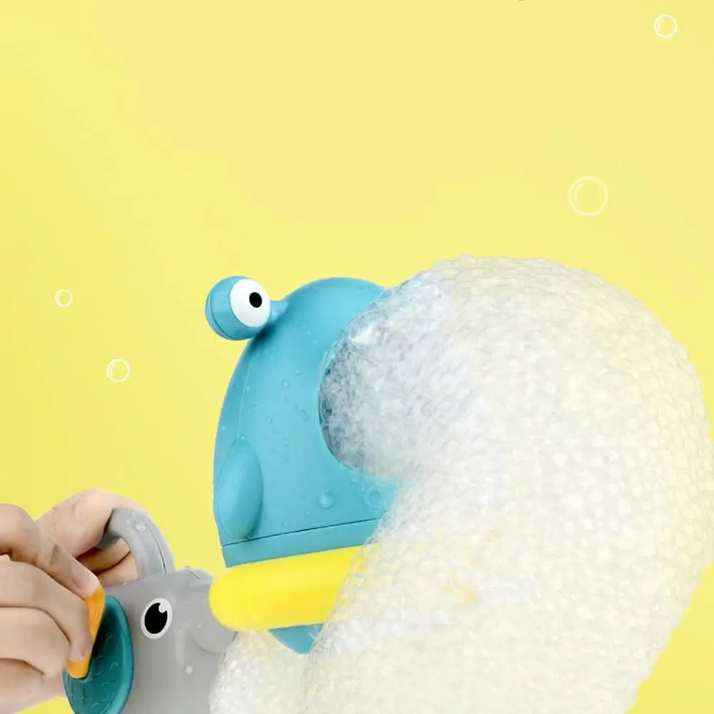 Interactive Bubble Blowing Machine Shark Crab Bath ของเล่นการ์ตูนพลาสติกเด็กสบู่เครื่องการพัฒนาทางปัญญา