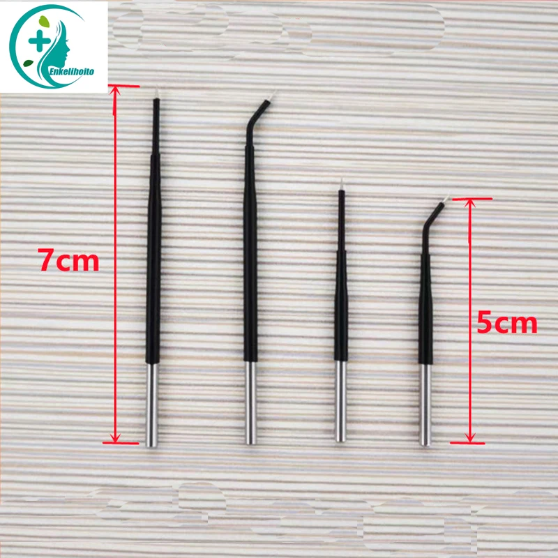 Micro Fine Non-Stick Tungsten Needle Beauty Electrode Tool Head Lip Knife High Frequency Electroknife Electroion Electrocoagulat