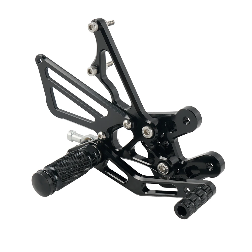 Motorcycle Adjustable Footrests Rearsets for Suzuki GSX-R1000 K7 K8 2007 2008 GSX-R1000 GSXR1000 Rearsets Footpegs Shift Rod