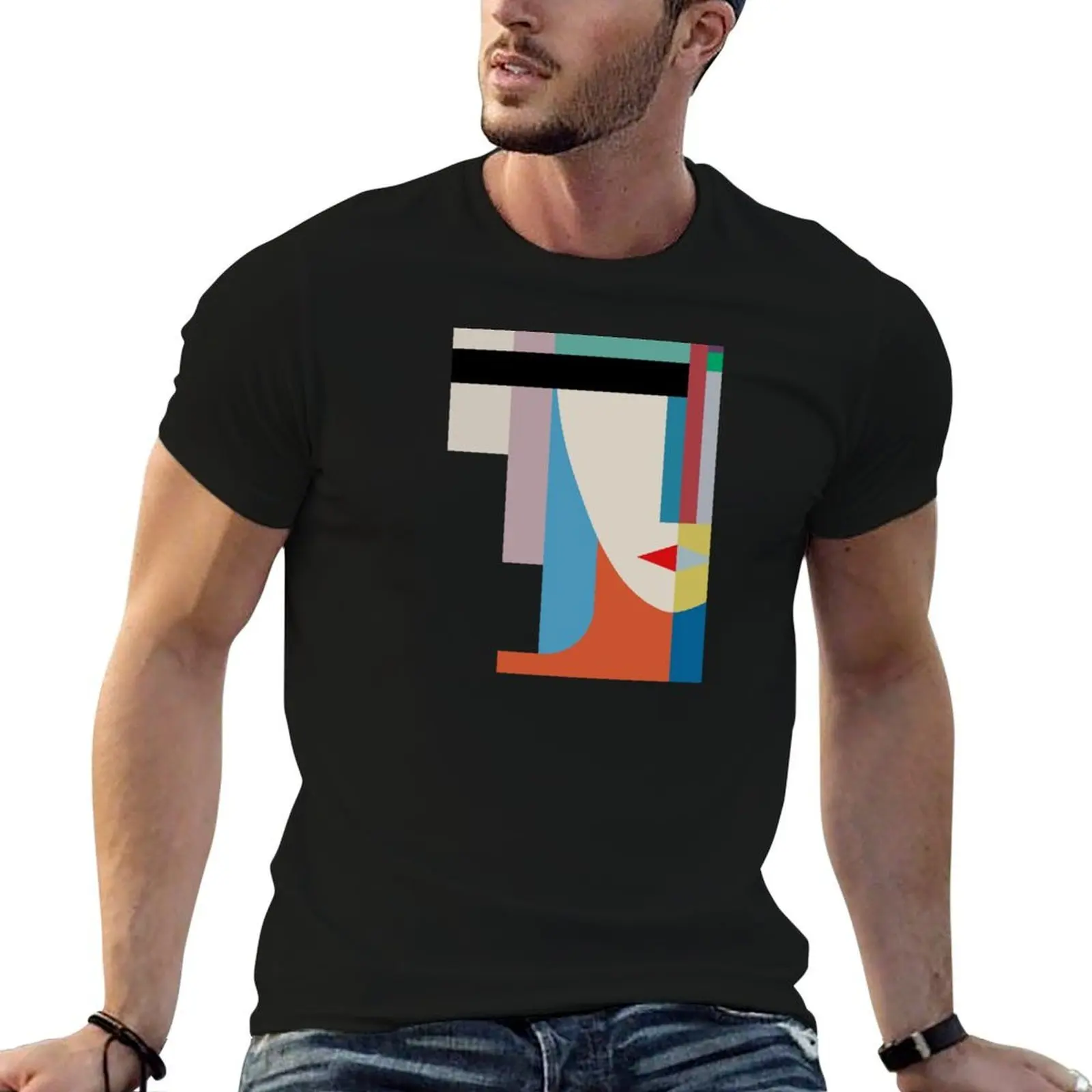 ABSOLUTE FACE T-Shirt graphic t shirt vintage korean fashion men workout shirt
