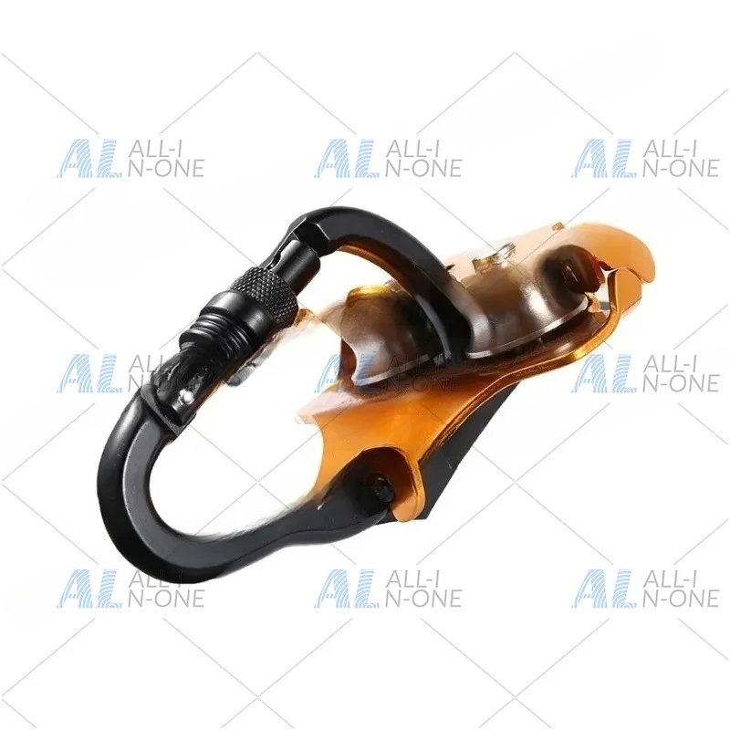 Outdoors 20KN High Strength Lightweight Double System Pulley for Climbings Rescues Mountaineerings Fall Protection Durables Rock