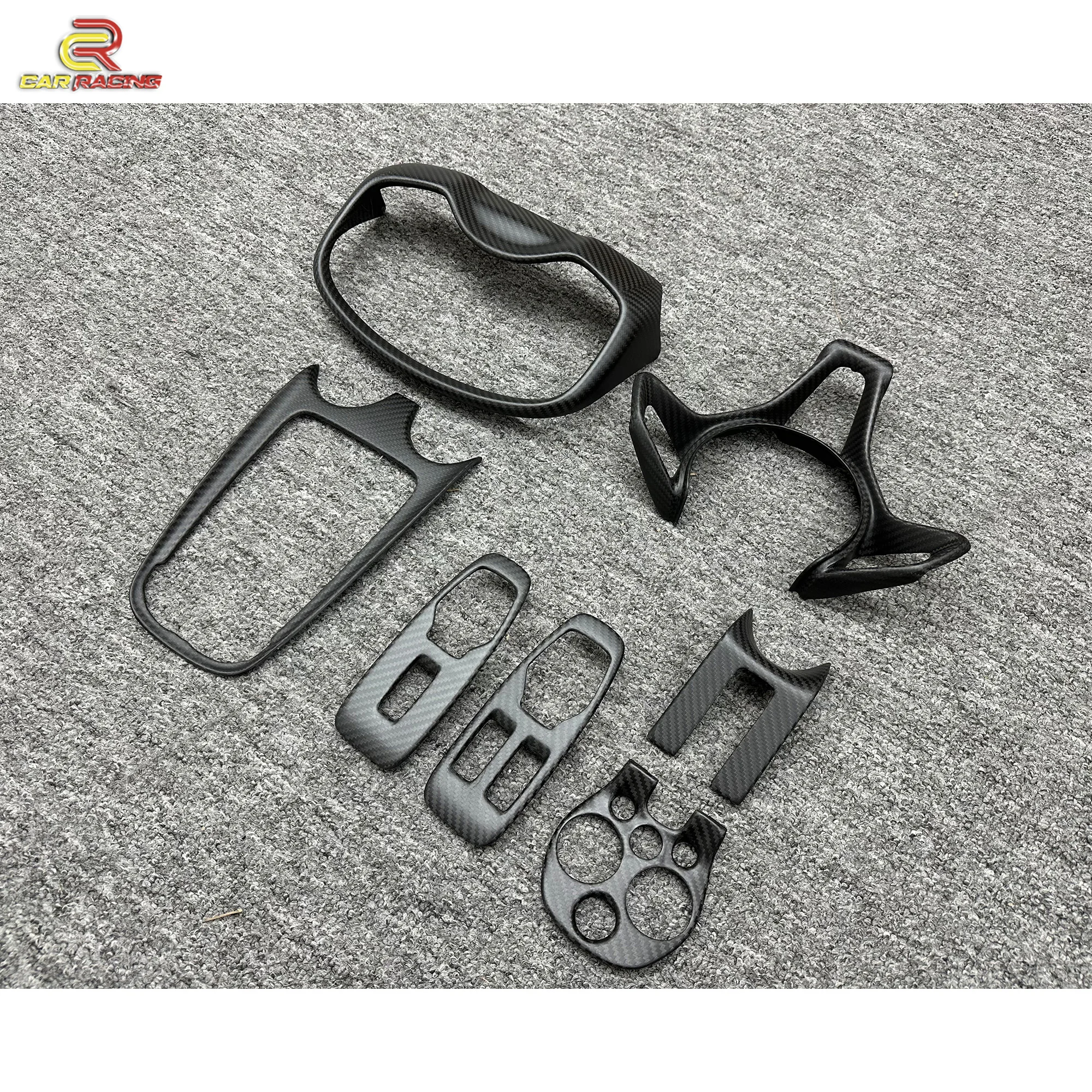 Dry Matte Carbon Fiber Replacement Interiors Kits for Mclaren 540C 570S 570GT 600LT 2015-2018 Carbon Interior Kit Car Parts