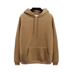 Zuolunouba 2024 High Quality Harajuku Women Solid Color Loose Hoody Sweatshirt Student Pullover S-2xl 9 Colors Optional