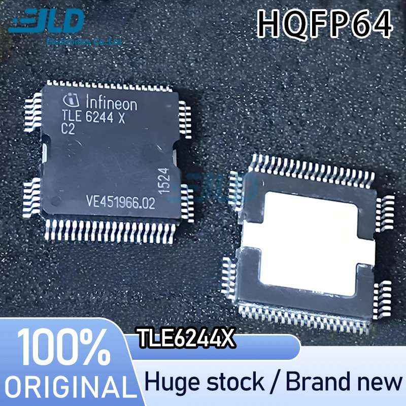 

(2-5piece) 100% New TLE6244X HQFP64 Chipset Professional one-stop ordering Adequate stock Chip Electronics