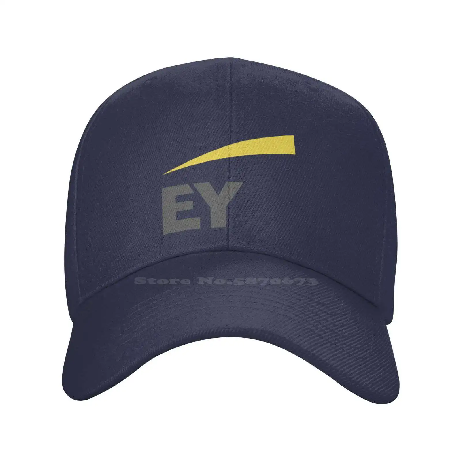 Ernst & Young Logo Quality Denim cap Knitted hat Baseball cap