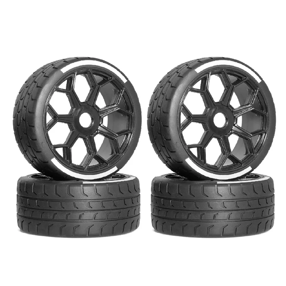 4 PCS 102x42mm 42/102 Tire Tyre Wheel for Arrma 1/7 Infraction Limitless F11 RC Car Tires Upgrade Parts Accessories