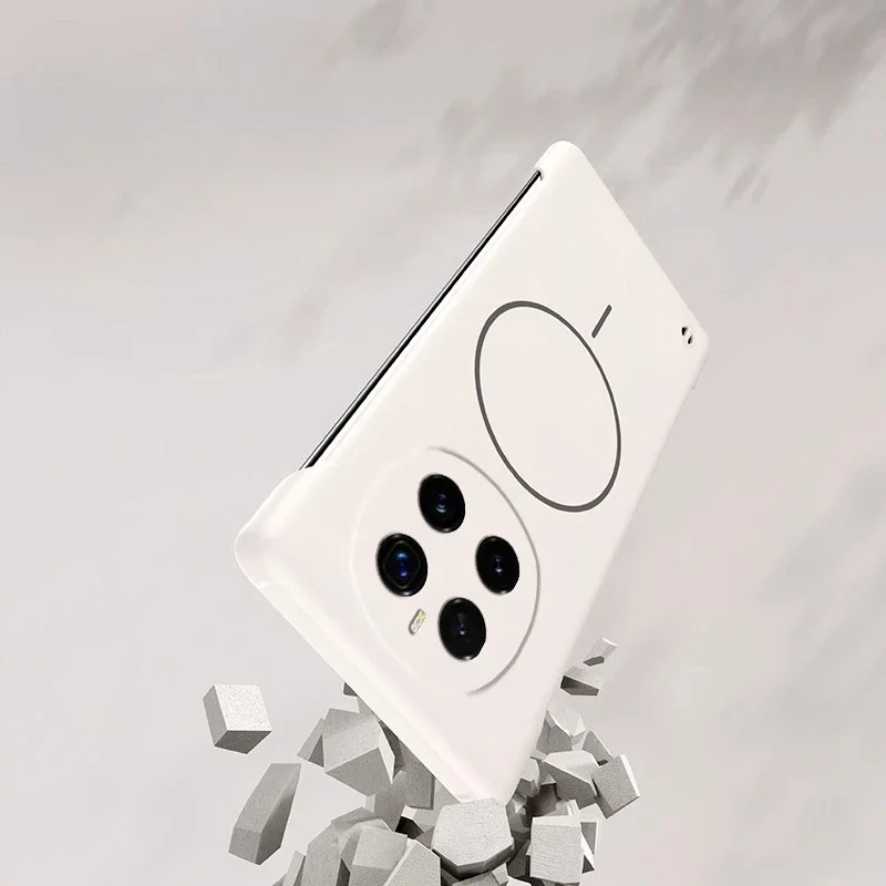 حافظة هاتف Magsafe بدون إطار لهاتف Honor Magic 7 Pro 6Pro غطاء خلفي شحن لاسلكي صلب رفيع للغاية من البولي كربونات #4