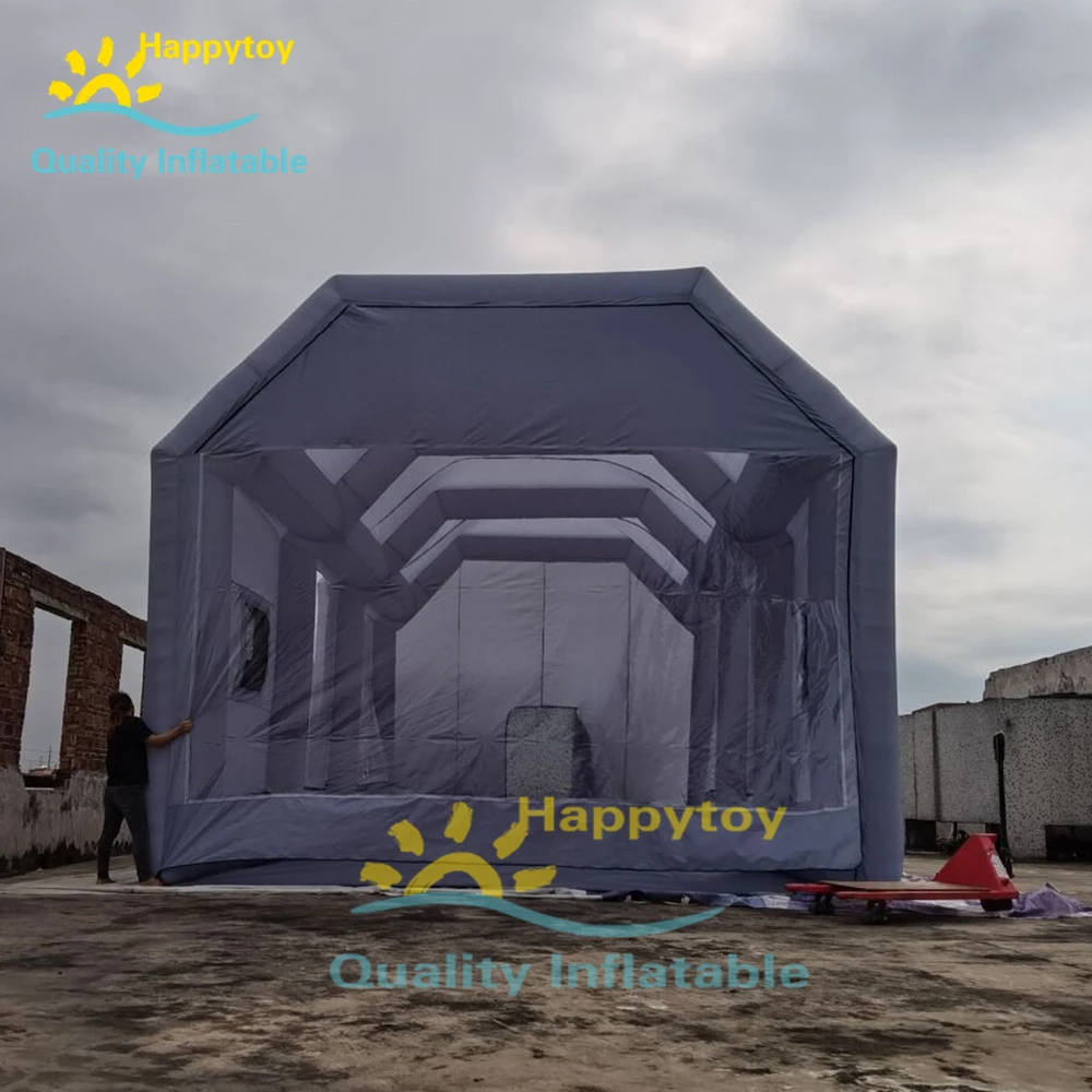 Hot Sale Inflatable Spray Booth Tent, Portable Inflatable Paint Booth For Car Maintaining