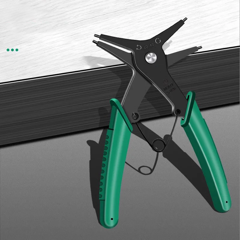 Internal External Circlip Pliers High Carbon Steel Snap Ring Plier Multifunctional Retaining Ring Remover Hand Tool Installation - view 4