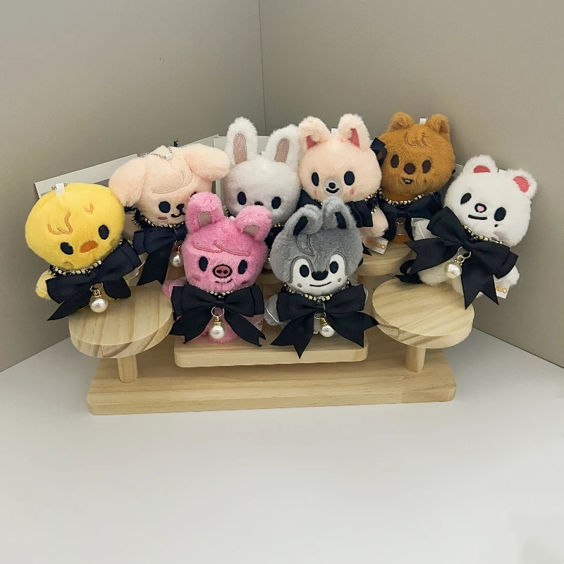 SKZOO أفخم دمية المفاتيح الكرتون الحيوان الضالة الاطفال دمية قلادة ظهره اكسسوارات قلادة مهرجان الأطفال هدية